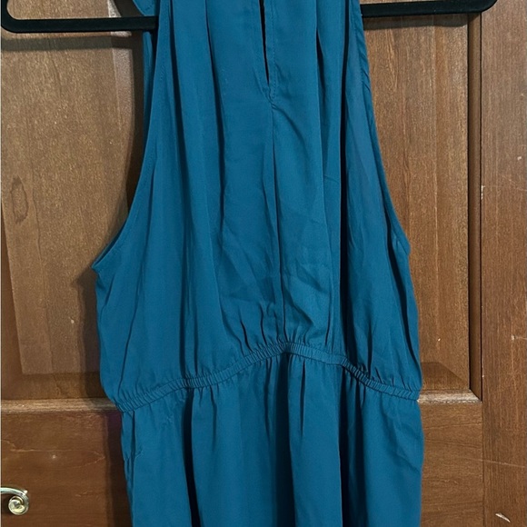 Torrid Plus Size 1 (14-16) Teal Sleeveless Blouse NWT - Picture 2 of 5